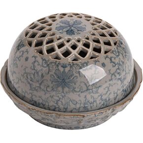 Incense Burner,Mosquito Coil Holder Ceramic Incense Stick Holder,Incense Cone Holder,Elegant Cone Incense Burner Set for Office Yoga and Livingroom Decor Home (Width-4.26)