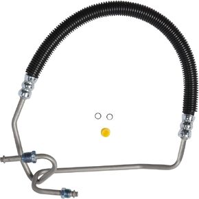 Edelmann 92095 Power Steering Pressure Hose: Replacement for - 2010-01 Chev. Silverado, GMC Sierra, 07-03 Hummer H2, 06-05 Cad. Avalanche; W/Hydroboost, Black