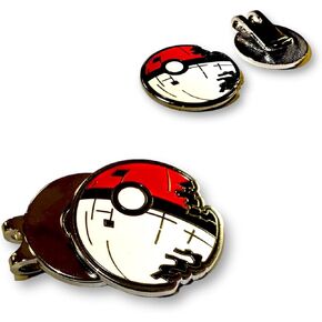 Anime Golf Ball Marker with Magnetic Hat Clip Purple Pink Magnetic Golf Ball Markers and Novelty Hat Clip Set Golf Enamel Golf Ball Marker Cat Golf Ball Marker Cute Accessories Golf Gift
