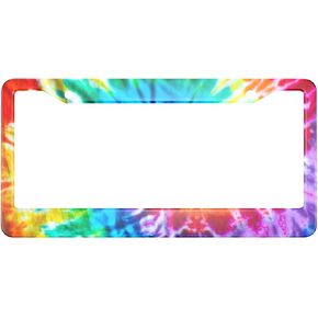 HOSNYE Animals and Hunters License Plate Frame Frame with Sniper Sight Metal License Plate Cover Front Plates Frames Car Tag Frame for Women Men US Vehicles Standard