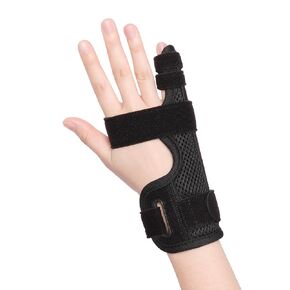 Pinky Finger Splint, Finger Splint for Pinky, Broken Finger, Trigger Finger, Metacarpal Splint Hand Brace, Little Finger Brace for Tendonnitis, Pain Relief, Fits for Left & Right Hand(M)
