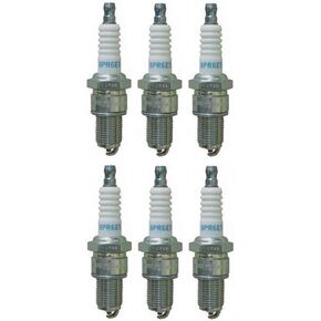 NGK (7131) BPR6ES Standard Spark Plug (6 Pack)