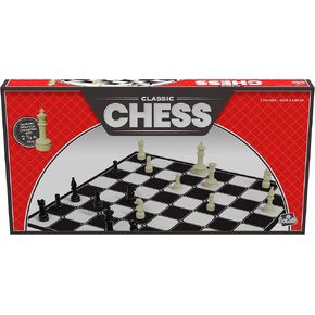 Chess with Folding Board and Full Size Chess Pieces (Amazon Exclusive) by Goliath