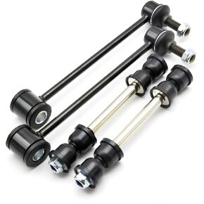 4 Pcs K700432 K6700 Front & Rear Sway Bar Link Kit Driver & Passenger Both Side Stabilizer Sway Bar Link Replacement for OE K700432 K6700 10393679 25918049 10395094 23237268