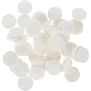 120Pcs Cotton Sheet Essential Oil Refill Pads Diffuser Locket Pads Scented Oil Pads diffusers Pads Household Diffuser pad Aroma Accessory Home Diffuser Perfume humidifier White