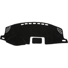 Dash Cover High Configuration W/Audio W/Navigation, Non-Slip Polyester Black Front Dash Cover Mat