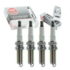 4 pc NGK V-Power Spark Plugs compatible with Nissan Altima 2.5L L4 2002-2006