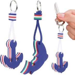 Homoyoyo Float Key Ring Float Foam Keychain for Boating, Fishing, Sailing and Outdoor Sports Eva