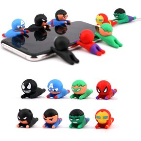 3D Cartoon Animal Cute Cable Protector Charger Cord Protector Charger Protector Charger Cord Saver for iPhone Charger for iPad (8PCS) in Kuwait