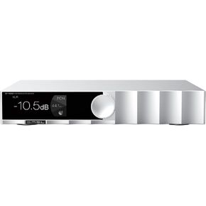 S.M.S.L D400 PRO High Resolution USB DAC AK449EX+AK4191EQ Chips MQA XMOS XU-316 DSD512 PCM 32bit/768kHz USB/Optical/Coaxial/I2S/Bluetooth/AES Input with Remote Control (Siliver)