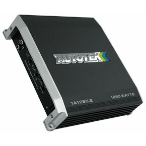 Autotek TA-1255.2 1200 Watts TA Two Channel Car Audio Amplifier, Black