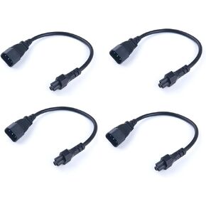 C14 to C5 Power Plug Cable,IEC 320 C14 Male to C5 Female Adapter Cable,Universal Power Adapter IEC 320 C14 to C5 Adapter Converter C5 to C14 AC Power Cable 3 Pin IEC320 C14 Connector