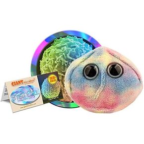 GIANTmicrobes Stem Cell Plush - Learn About Science and Reproduction with This Fun Gift, Memorable Gift for Doctors, Students, Scientists, Fertility Experts, and All with a Healthy Sense of Humor