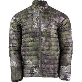Kryptek Men's Ghar Jacket, Altitude Collection Featuring Insulated Goose Down and Primaloft Gold Blend