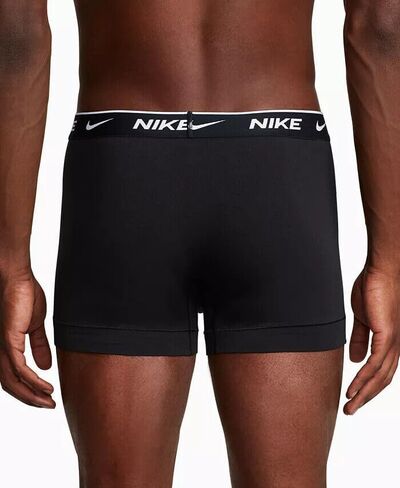 Nike Essential Cotton Stretch Trunk, Dri-FIT 3Pk, Black/Black/Black, X-Large in Saudi Arabia