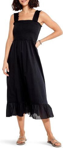 NIC+ZOE Women's Cotton Lawn Smocked Dress in Saudi Arabia