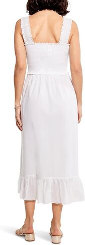 NIC+ZOE Women's Cotton Lawn Smocked Dress in Saudi Arabia