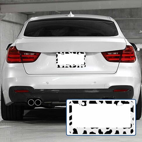 إطار لوحة ترخيص مزخرف جميل لهاتف Galaxy Space Car غطاء من الألومنيوم حامل لوحة ترخيص السيارة للرجال والنساء in Saudi Arabia