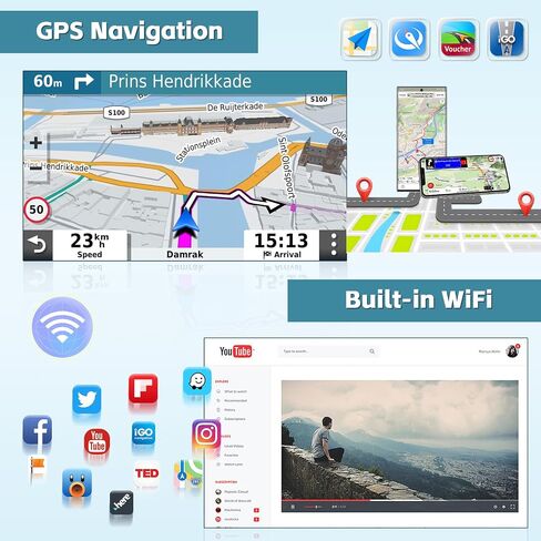 8-Core 4+64G 9" Android 15 Car Stereo for Subaru Forester Impreza WRX 08-12 in Saudi Arabia