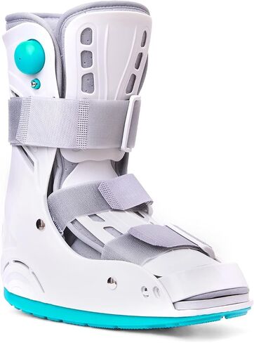 Air Cam Walker Fracture Boot, Medical Inflatable Walking Boot, Orthopaedic boot for Sprained Ankle, Stress Fracture, Broken Foot or Achilles Tendonitis (Manual Inflation, M) in Saudi Arabia