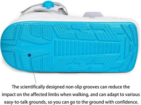 Air Cam Walker Fracture Boot, Medical Inflatable Walking Boot, Orthopaedic boot for Sprained Ankle, Stress Fracture, Broken Foot or Achilles Tendonitis (Manual Inflation, M) in Saudi Arabia