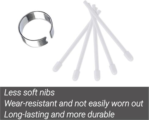 10 قطع من رؤوس أقلام التحديد/أطراف قلم تحديد 1/2 رائعة، أقلام بديلة من Box Pen2 Pro (10 قطع/أبيض) in Kuwait