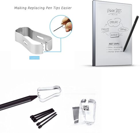 10 قطع من رؤوس أقلام التحديد/أطراف قلم تحديد 1/2 رائعة، أقلام بديلة من Box Pen2 Pro (10 قطع/أبيض) in Kuwait