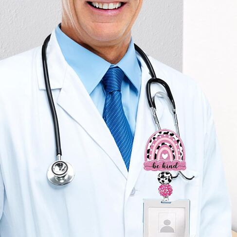 مضحك لطيف ممرضة شارة بكرة قابل للسحب اسم العلامة معرف كليب حامل شارة قابل للسحب لمساعد طبي صيدلة التمريض طالب مستشفى العمل الهدايا السائبة مكتب (عباد الشمس الصفراء) in Kuwait