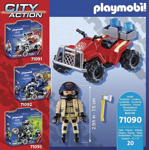 Playmobil Quad Fire in Saudi Arabia