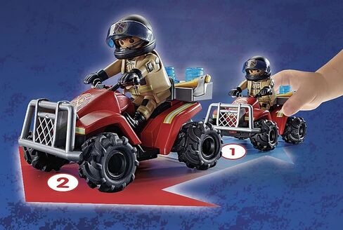 Playmobil Quad Fire in Saudi Arabia