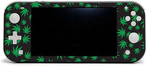 MightySkins Skin Compatible with Nintendo Switch Lite - Marijuana | Protective, Durable, and Unique Vinyl Decal Wrap Cover | Easy to Apply, Remove, and Change Styles | Made in The USA in Saudi Arabia