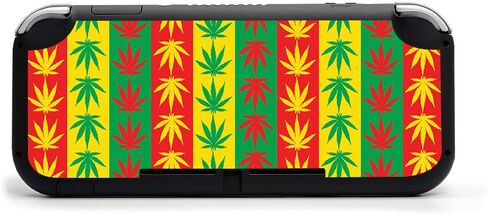 MightySkins Skin Compatible with Nintendo Switch Lite - Marijuana | Protective, Durable, and Unique Vinyl Decal Wrap Cover | Easy to Apply, Remove, and Change Styles | Made in The USA in Saudi Arabia