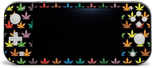 MightySkins Skin Compatible with Nintendo Switch Lite - Marijuana | Protective, Durable, and Unique Vinyl Decal Wrap Cover | Easy to Apply, Remove, and Change Styles | Made in The USA in Saudi Arabia