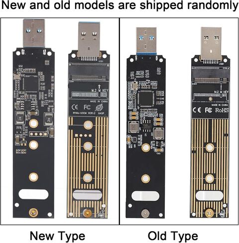 M.2 NVME SSD to USB Adapter Board, Hard Disk Converter Card with 10Gbps USB 3.1 Gen 2 Bridge Chip for//Crucial NVME SSD Nvme to USB Adapter in Saudi Arabia