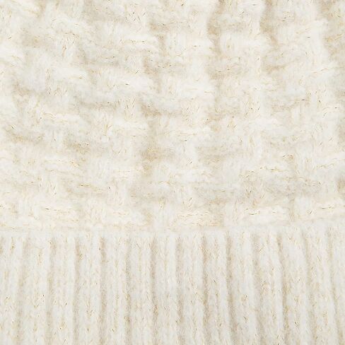 Hadley Wren Women's Plush Knit Pom Beanie in Saudi Arabia