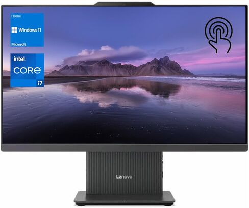 لينوفو 2024 IdeaCentre I AIO، شاشة لمس QHD مقاس 27 بوصة، انتل كور i7-13620H، ذاكرة وصول عشوائي DDR5 سعة 64 جيجابايت، محرك أقراص SSD سعة 4 تيرابايت، كاميرا تعمل بالأشعة تحت الحمراء، لوحة مفاتيح وماوس لاسلكي، قاعدة شحن لاسلكية، HDMI، RJ45، واي فاي 6، ويندوز in Saudi Arabia