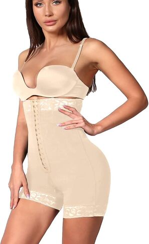 Faja Shapewear for Women, Faja Full Body Shaper Butt Lifter Post Surgery Compression, Fajas Colombianas Levanta Cola y Cadera in Saudi Arabia