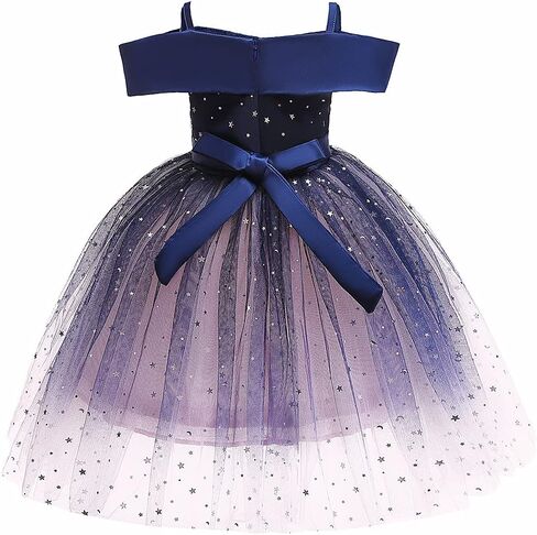 Flower Girls Sequin Party Dress Princess Sparkly Shiny Tulle Pageant Birthday Ball Gown Prom in Saudi Arabia