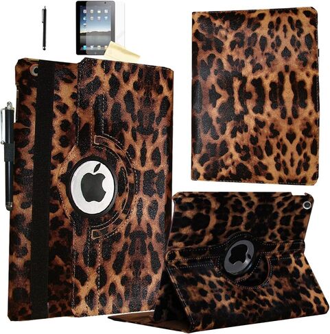 Case for iPad 10.2 inch, for iPad 9th 8th 7th Generation, Rotating Stand Smart Magnetic Auto Wake Up/Sleep Cover for A2602 A2603 A2604 A2605 MK2K3LL/A MK2N3LL/A MK663LL/A MK693LL/A (Navy) in Saudi Arabia