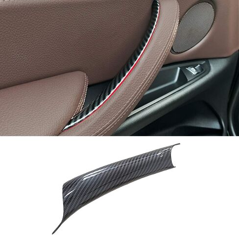 Jaronx Compatible with BMW X5 X6 Door Pull Handle, 3PCS Door Handle Replacement Fit for BMW X5 F15 F85 2014-2018/X6 F16 F86 2015-2018, Left and Right Side Door Armrest Replacement Interior Door Handle in Saudi Arabia