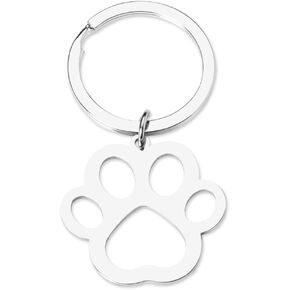 Cat Paw Keychain for Women Men Cat Lovers Keychains Gifts for Pet Owner Cute Paw Print Key Chains Keyring Birthday Christmas Gift Gifts for Friends Parents