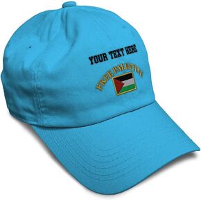 Speedy Pros Soft Baseball Cap Free Palestine Flag Flags World Cup Soccer Cotton Embroidered Dad Hats for Men & Women