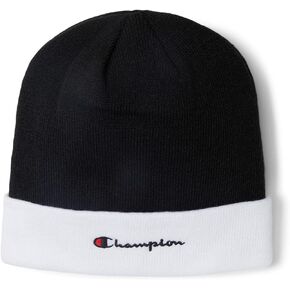 Champion Men's Unisex Beanie, Knit Winter Hat, Cold-weather Hat