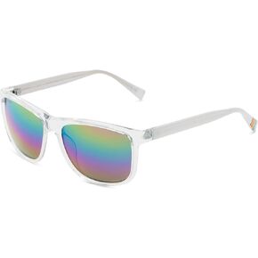 Foster Grant Sun Luv Be Unique Square Sunglasses, Crystal, 56mm, (10261640)