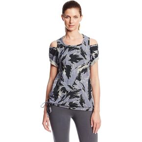 Zumba Wear Women's Sew Unusual Shoulder Slash Tee