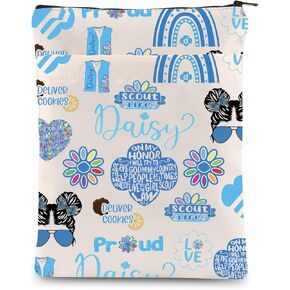 MAOFAED Daisy Girl Scout Gift Girl Scout Leader Gift Troop Leader Gift Proud to Be A Daisy Girl Scout Gift (Daisy BSL)