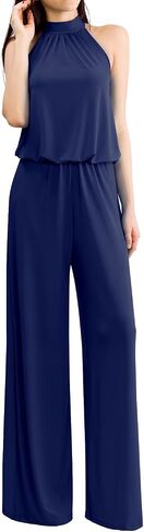 URBAN K Women's High Neck Halter Jumpuits and Rompers in Saudi Arabia