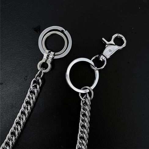 PINKPIN Heavy Biker Trucker Keychain Punk Trouser Wallet Chain Hip Hop Jeans Chains Pants Chain For Men Women in Kuwait