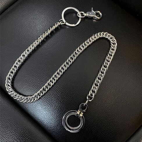 PINKPIN Heavy Biker Trucker Keychain Punk Trouser Wallet Chain Hip Hop Jeans Chains Pants Chain For Men Women in Kuwait