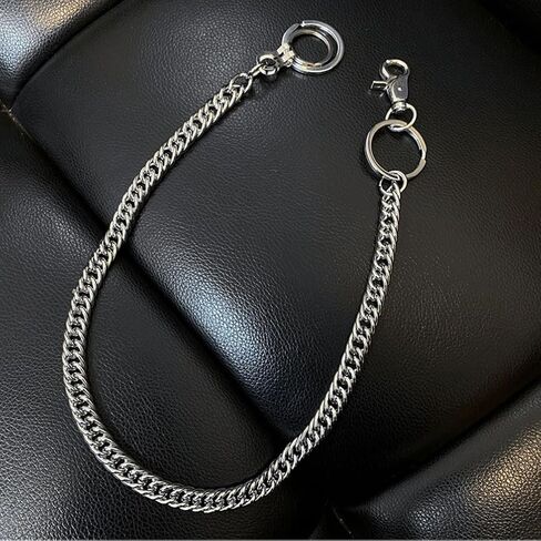 PINKPIN Heavy Biker Trucker Keychain Punk Trouser Wallet Chain Hip Hop Jeans Chains Pants Chain For Men Women in Kuwait